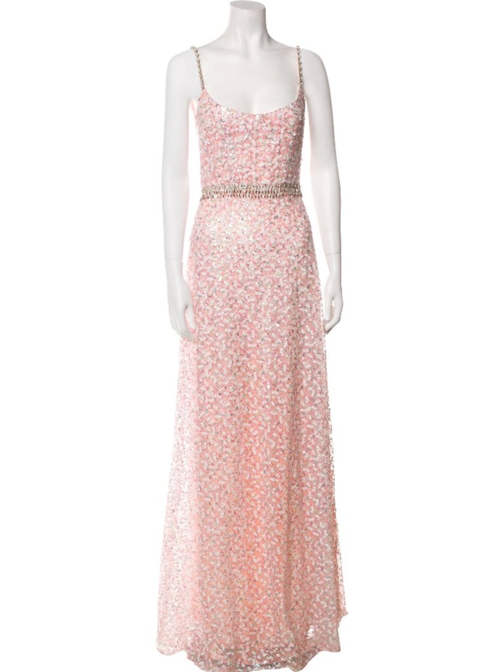 Markarian Square Neckline Long Dress